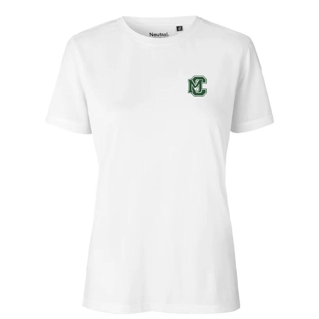 Teen Tjej Recycled Performance T-shirt White
