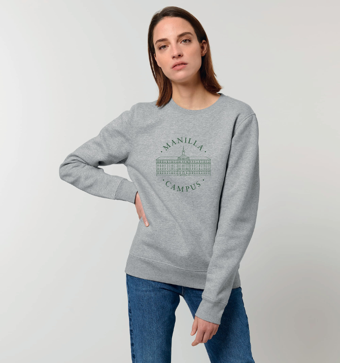 Campus Manilla Collegetröja Teens Heather Grey 