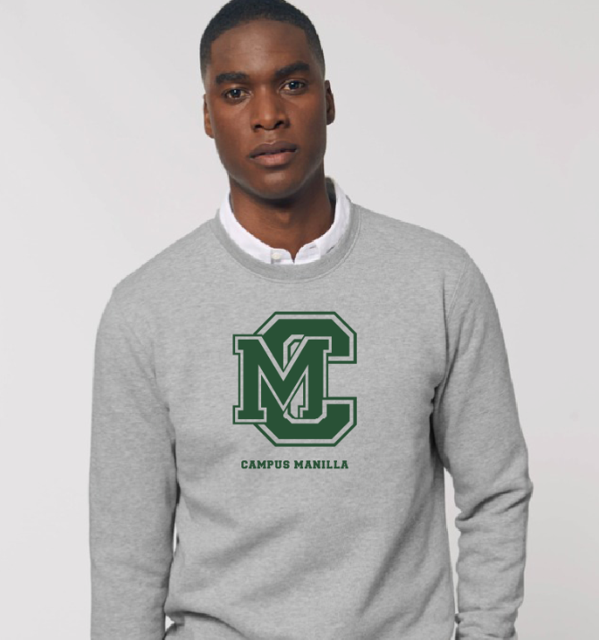 Collegetröja Teens Heather Grey 