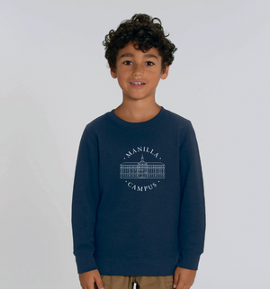 Campus Manilla Collegetröja Kids Heather navy