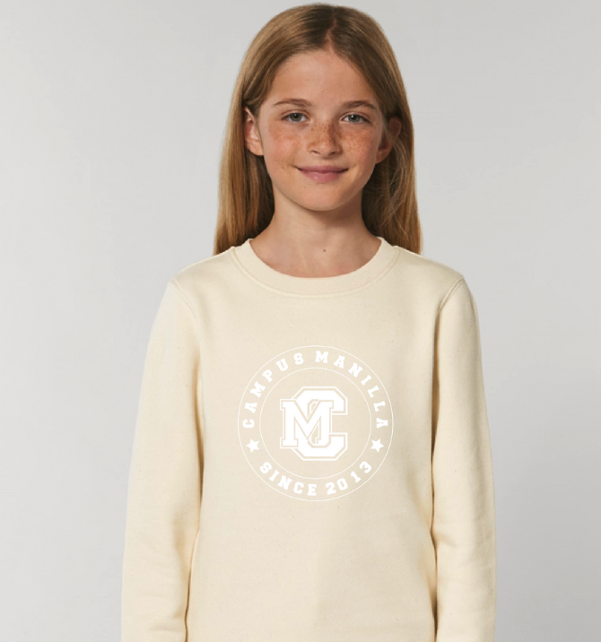 Collegetröja Kids Natural Raw