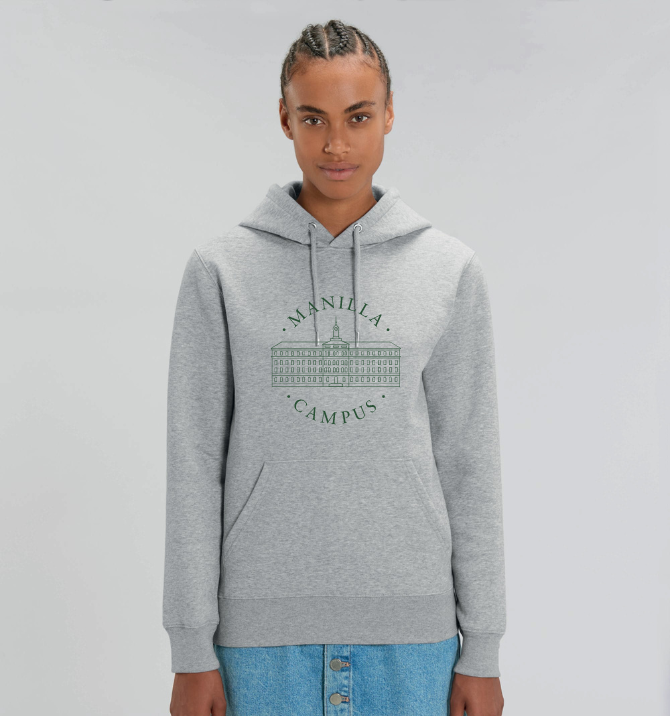 Campus Manilla Hoodie Teens Heather Grey